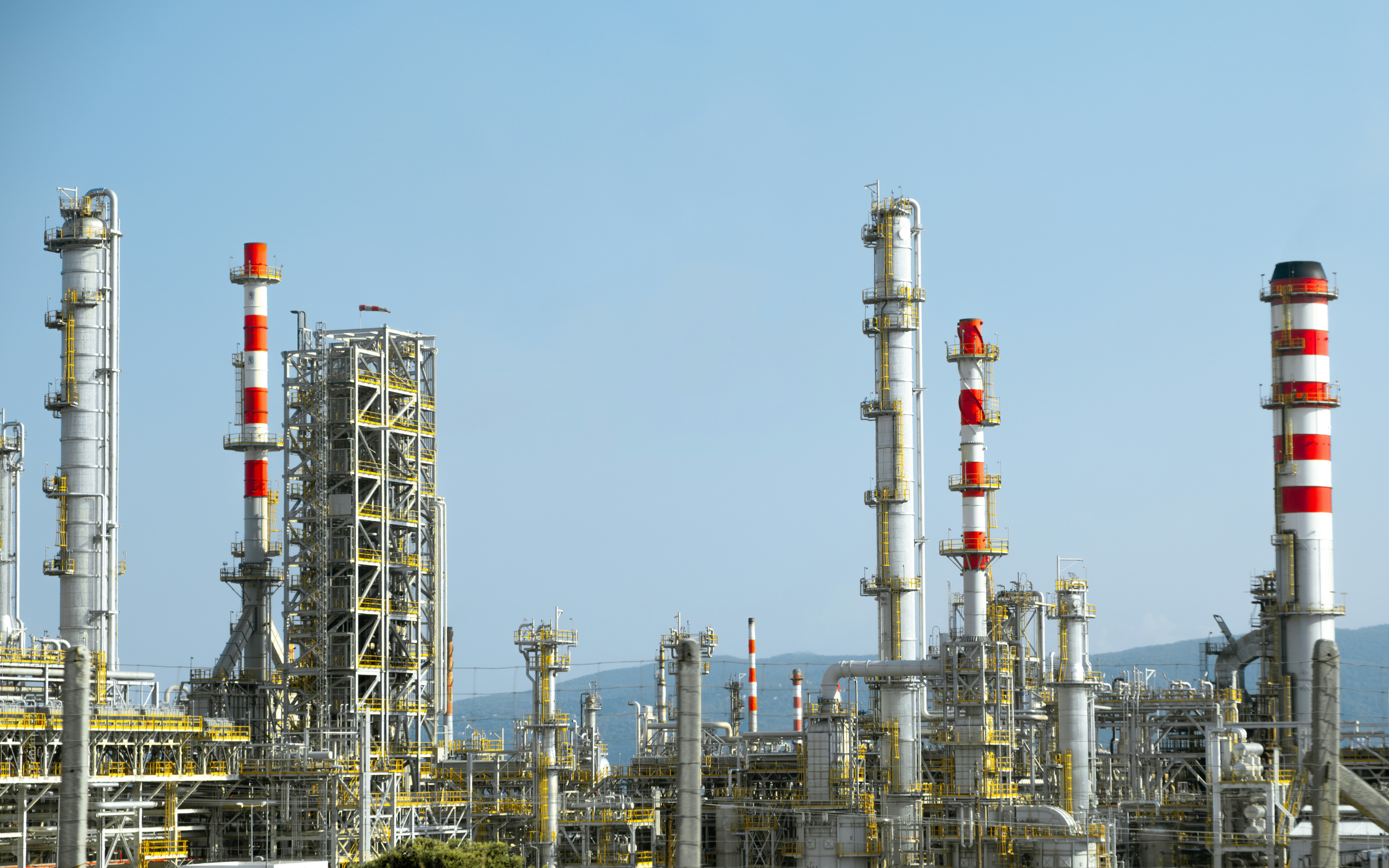 Refinery at Night